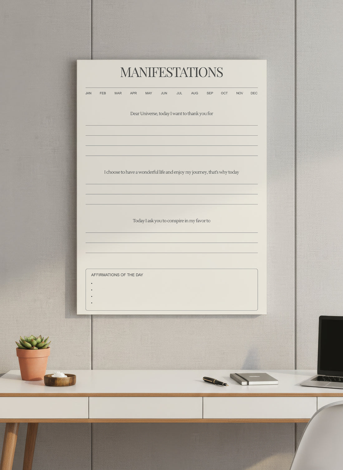 Manifestation Planner