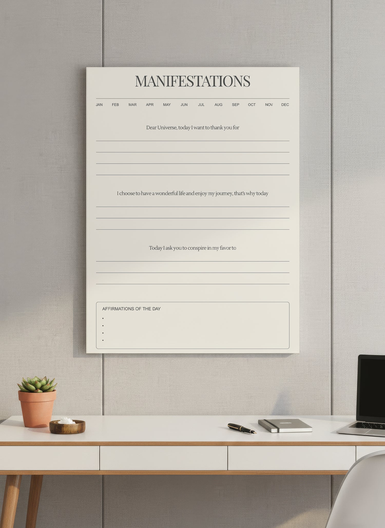 Manifestation Planner