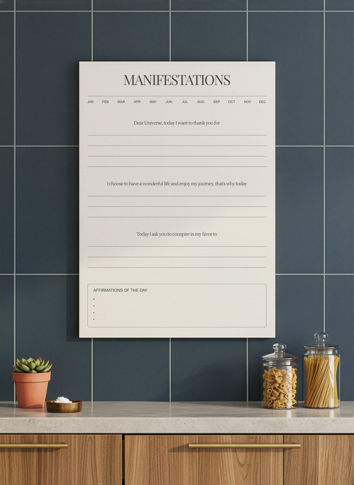 Manifestation Planner