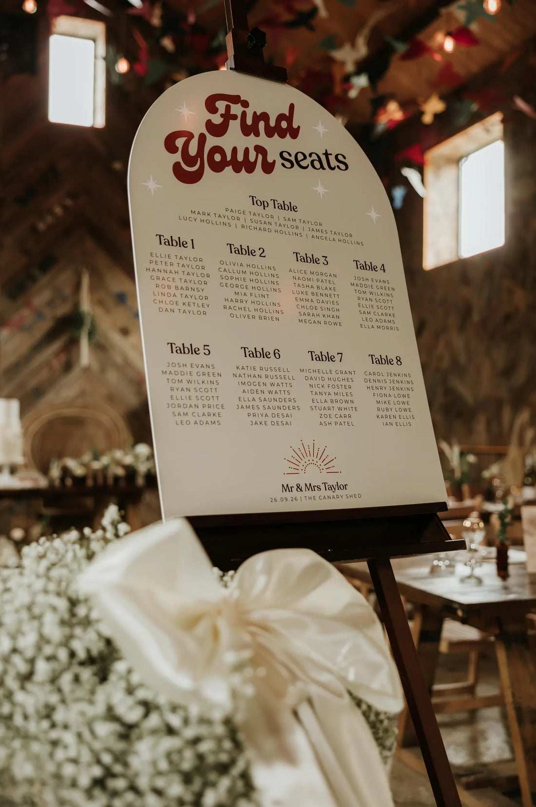 Western find your seat sign