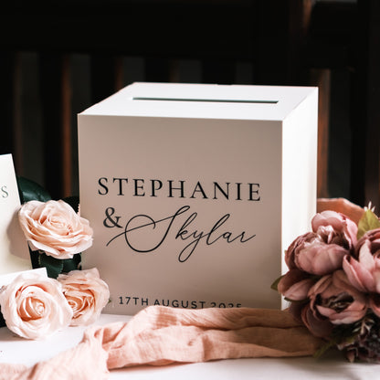 Acrylic card box