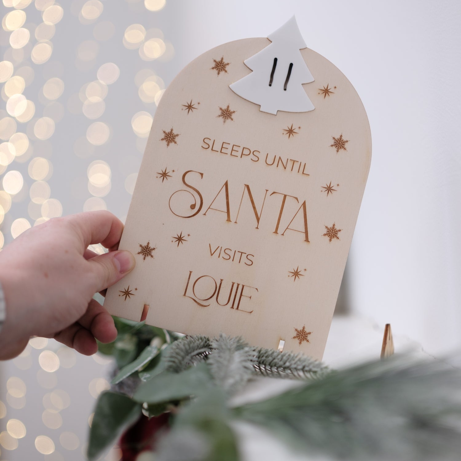Personalised advent calandar
