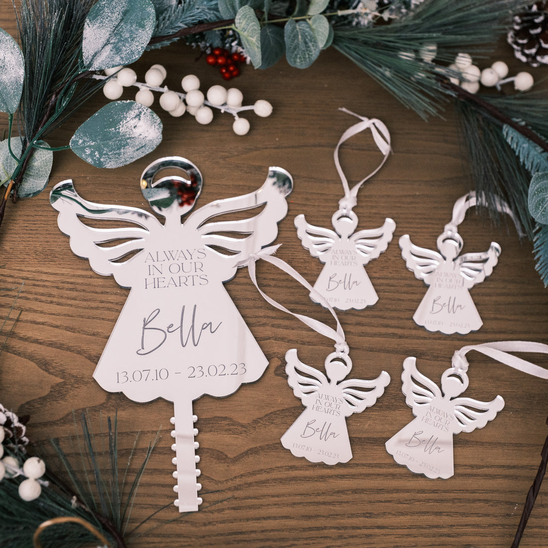 Perosnalised Topper and Bauble sets