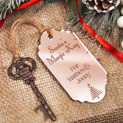 Personalised Key for Father Christmas