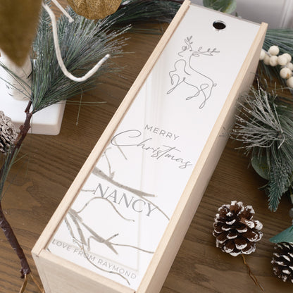 Luxury Christmas Wine Gift Box