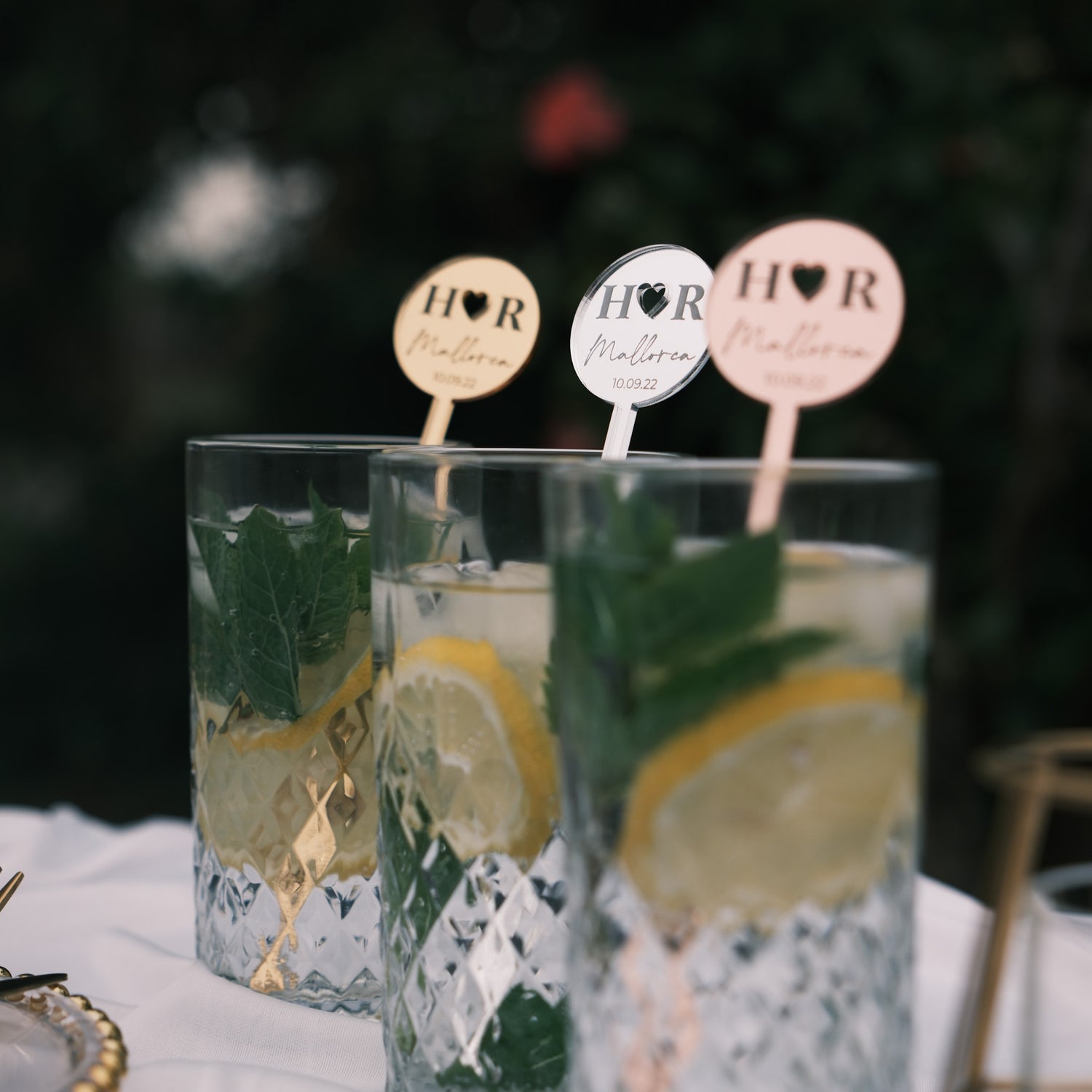 Personalised drink stirrers