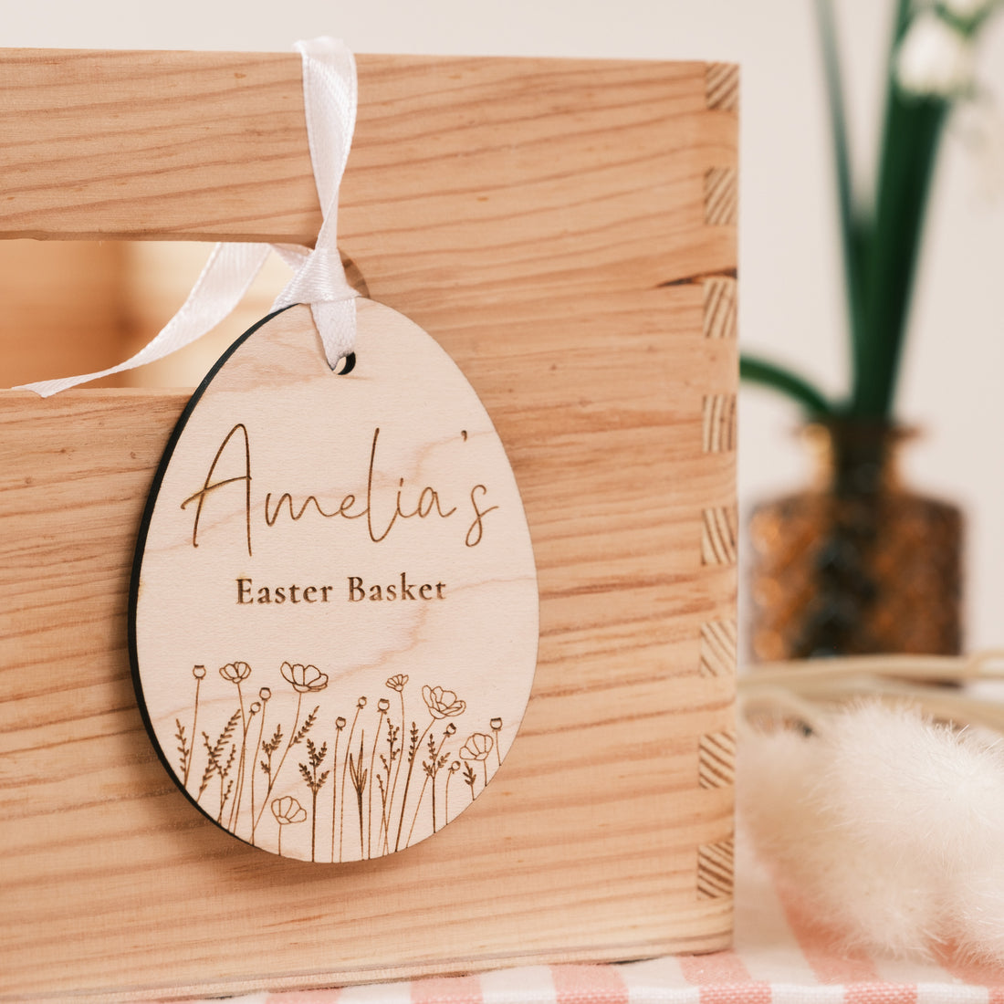 easter basket tags keepsake decorations