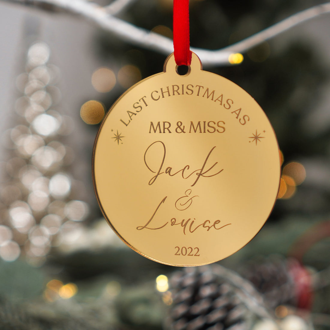 Last Christmas As Mr &amp; Miss Bauble