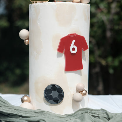 football cake topper