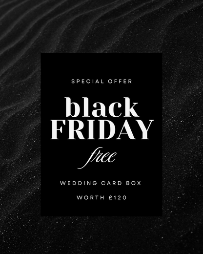 Wedding Package Deposit - Free Card Box