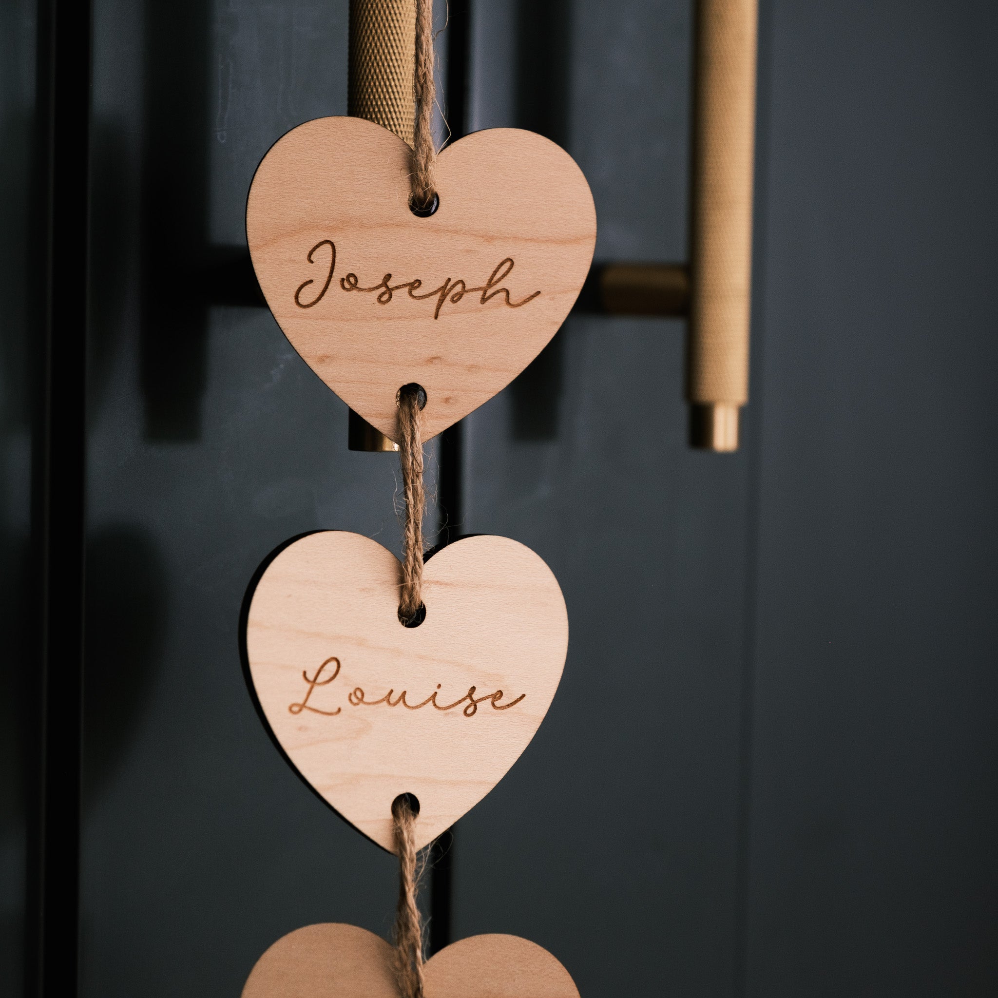 Personalised Nanny Belongs To Sign | Nanny &amp; Grandma Heart Wall Hanging Gift