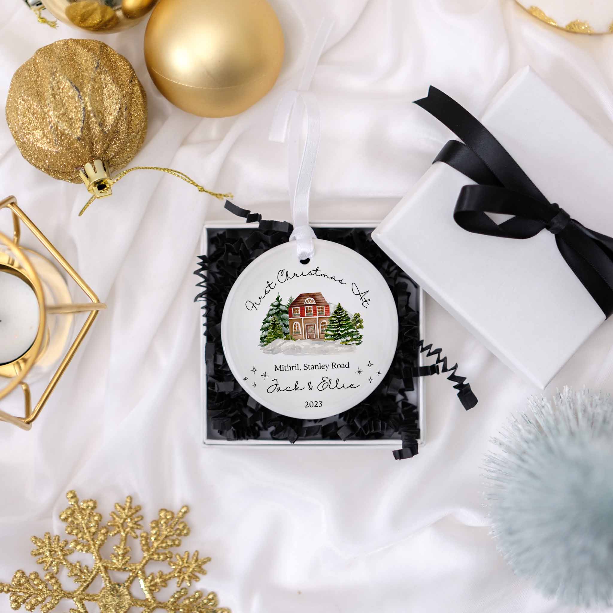 Personalised New Home Christmas Ornament 