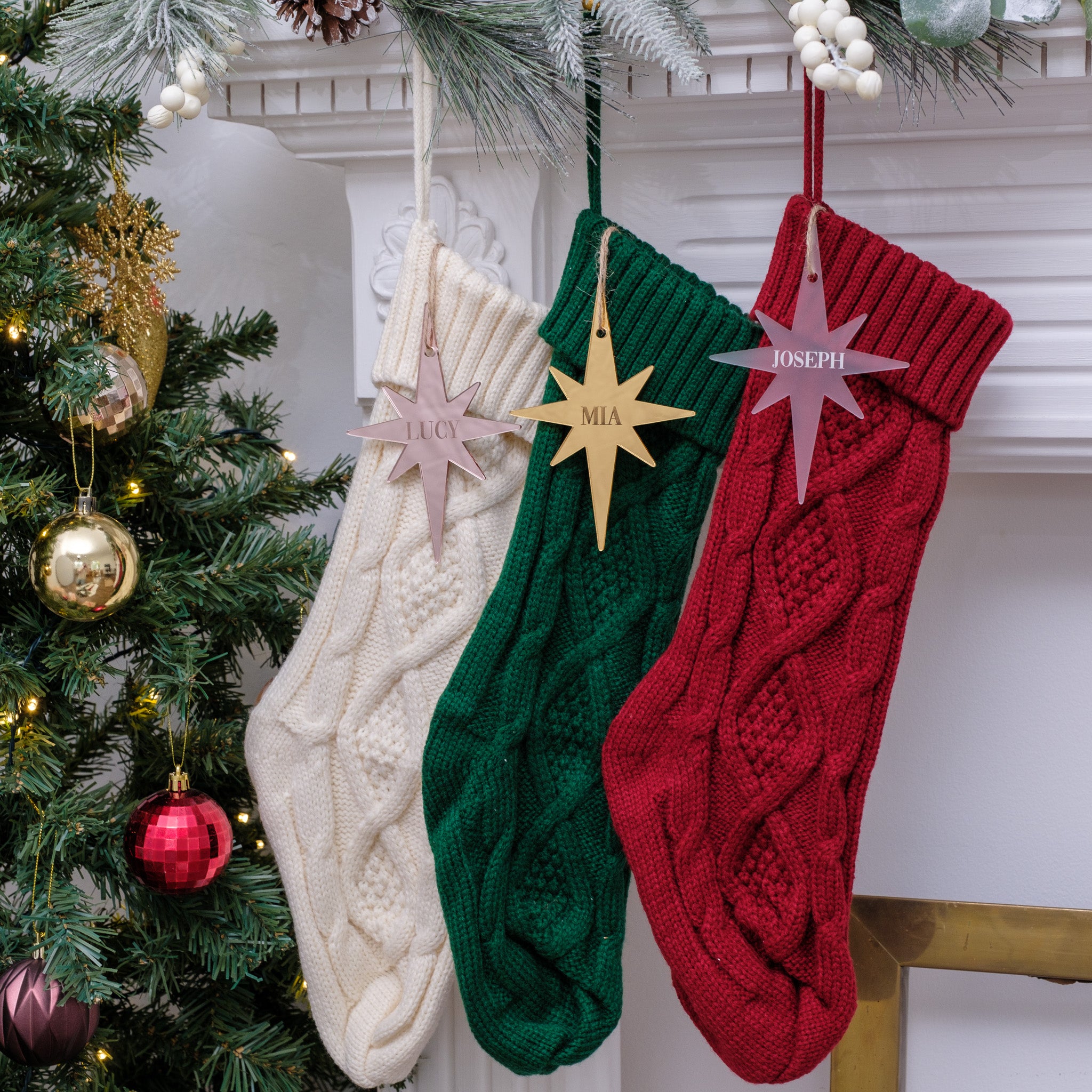 Personalised Christmas stockings
