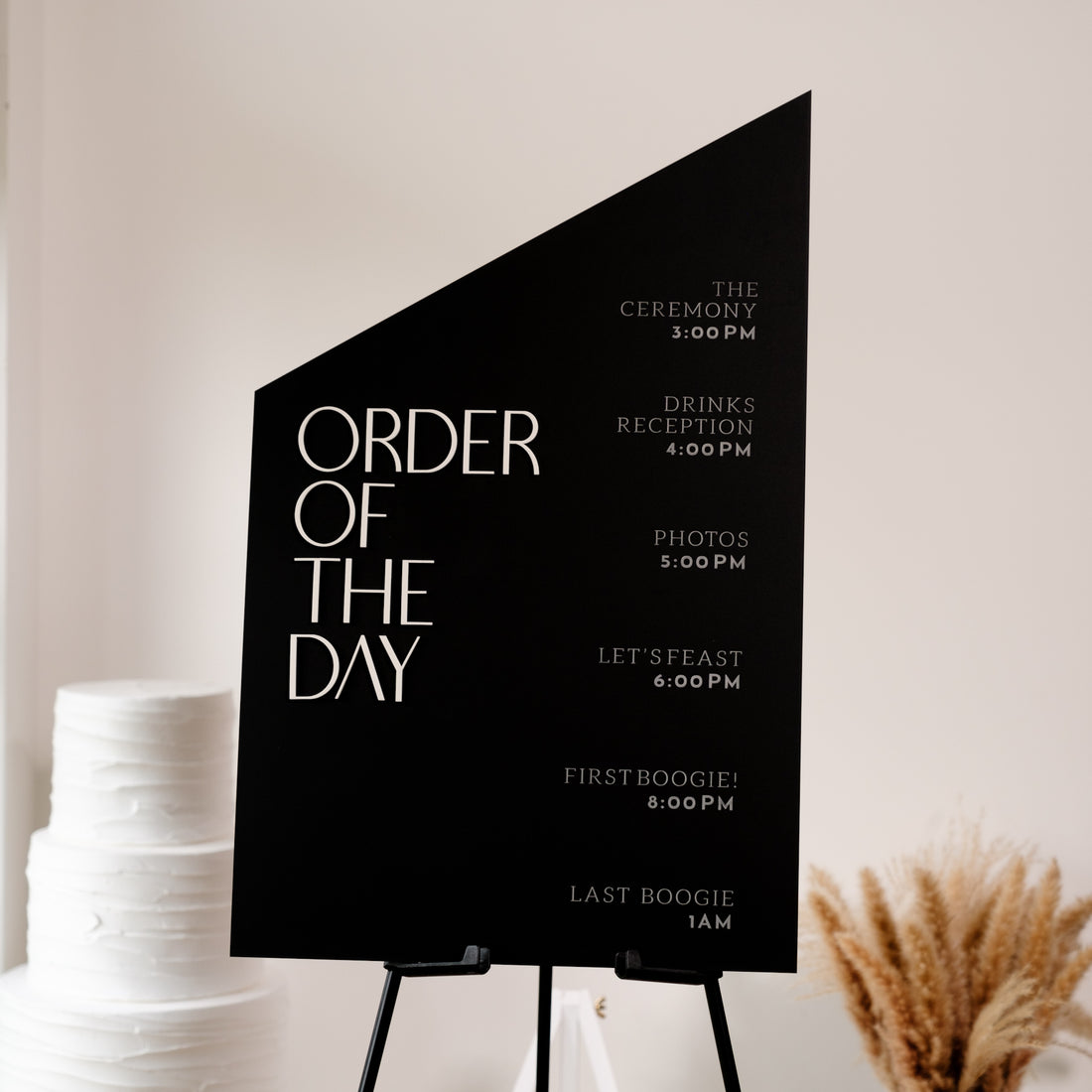 luxury wedding decor a2 signage