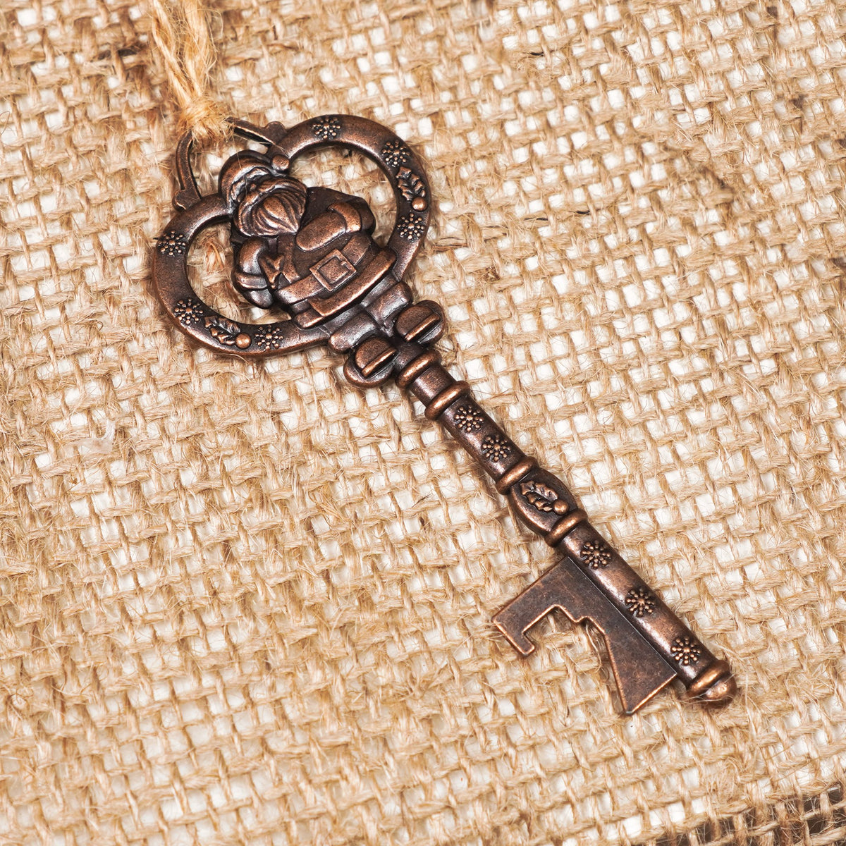 Santa Key Rings Personalised Key for Santa with No Chimney by Inketch – inketch