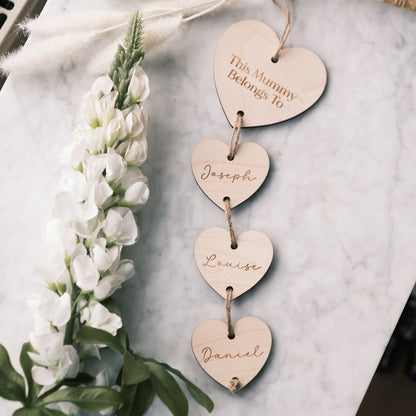 Personalised Mummy Belongs To Sign