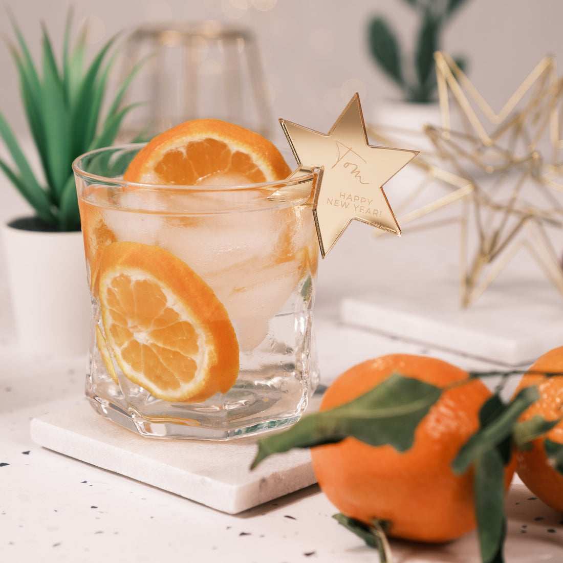 new year drink tags