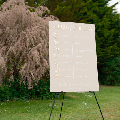Order of events