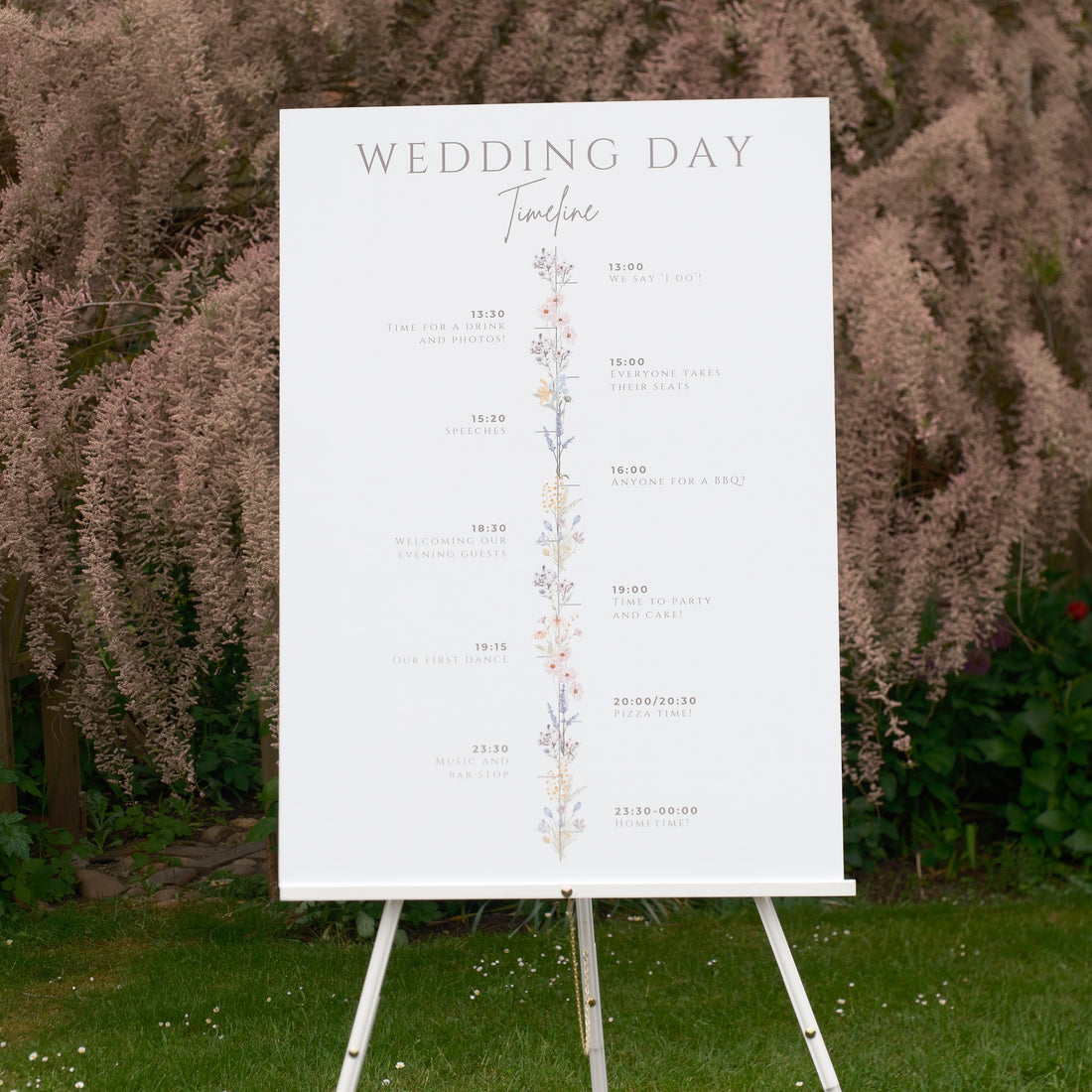 Order of the day sign