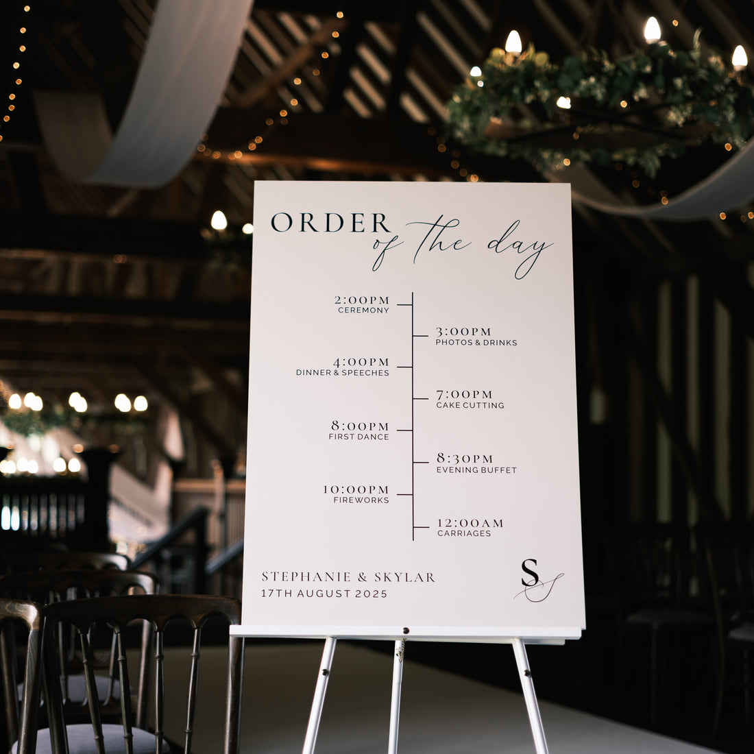 order of the day timeline