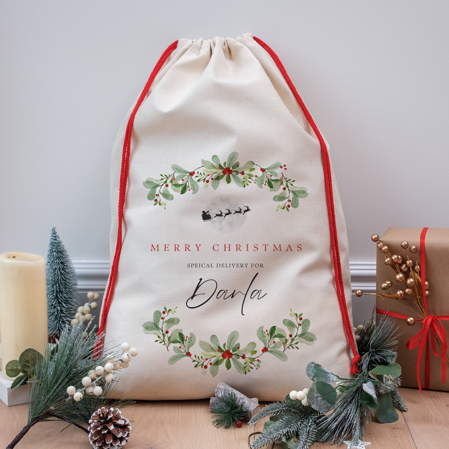 Personalised Christmas sack