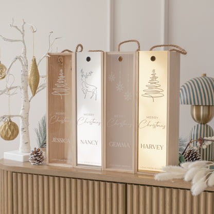 Luxury Christmas Wine Gift Box