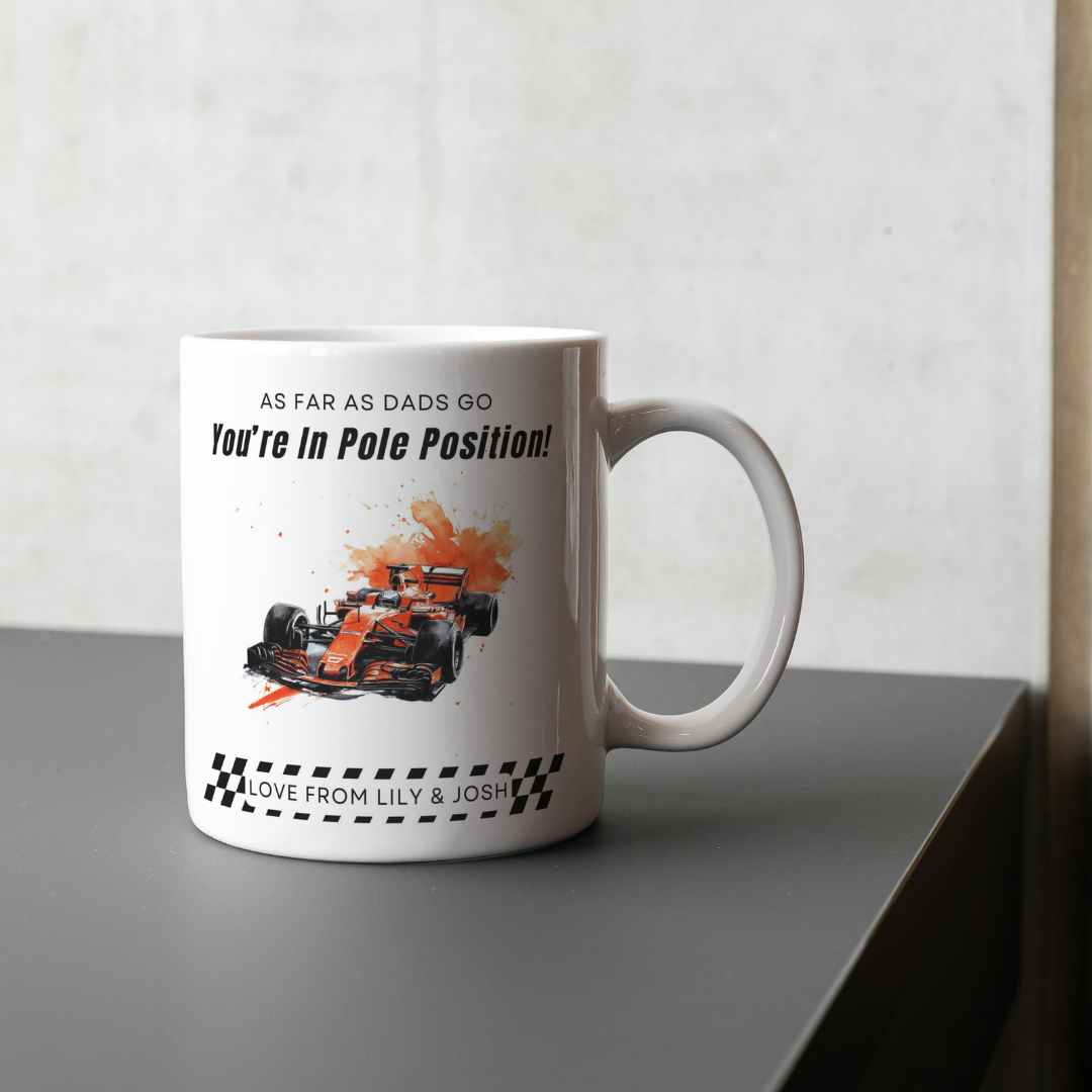 Personalised F1 fathers day gift
