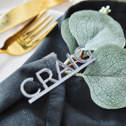 Place setting tags