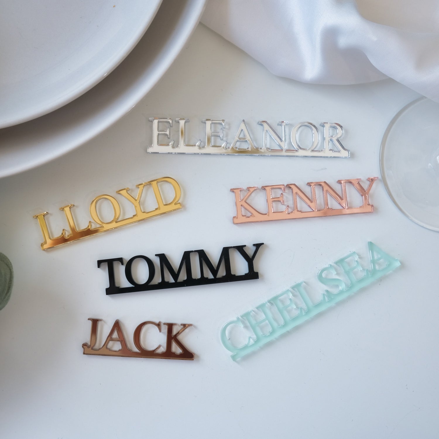 Name place settings