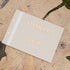 Wedding guest book