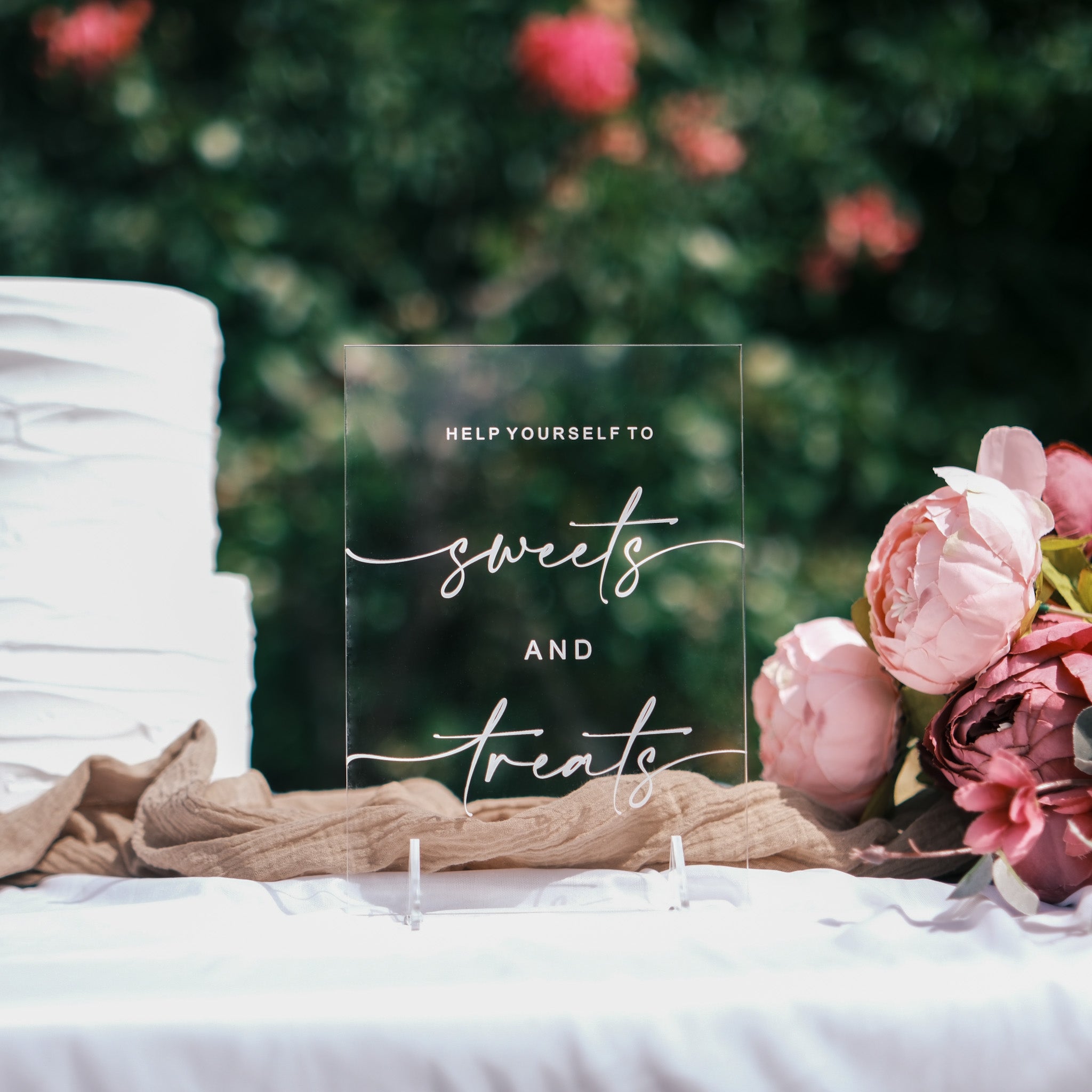 Sweet &amp; treats sign