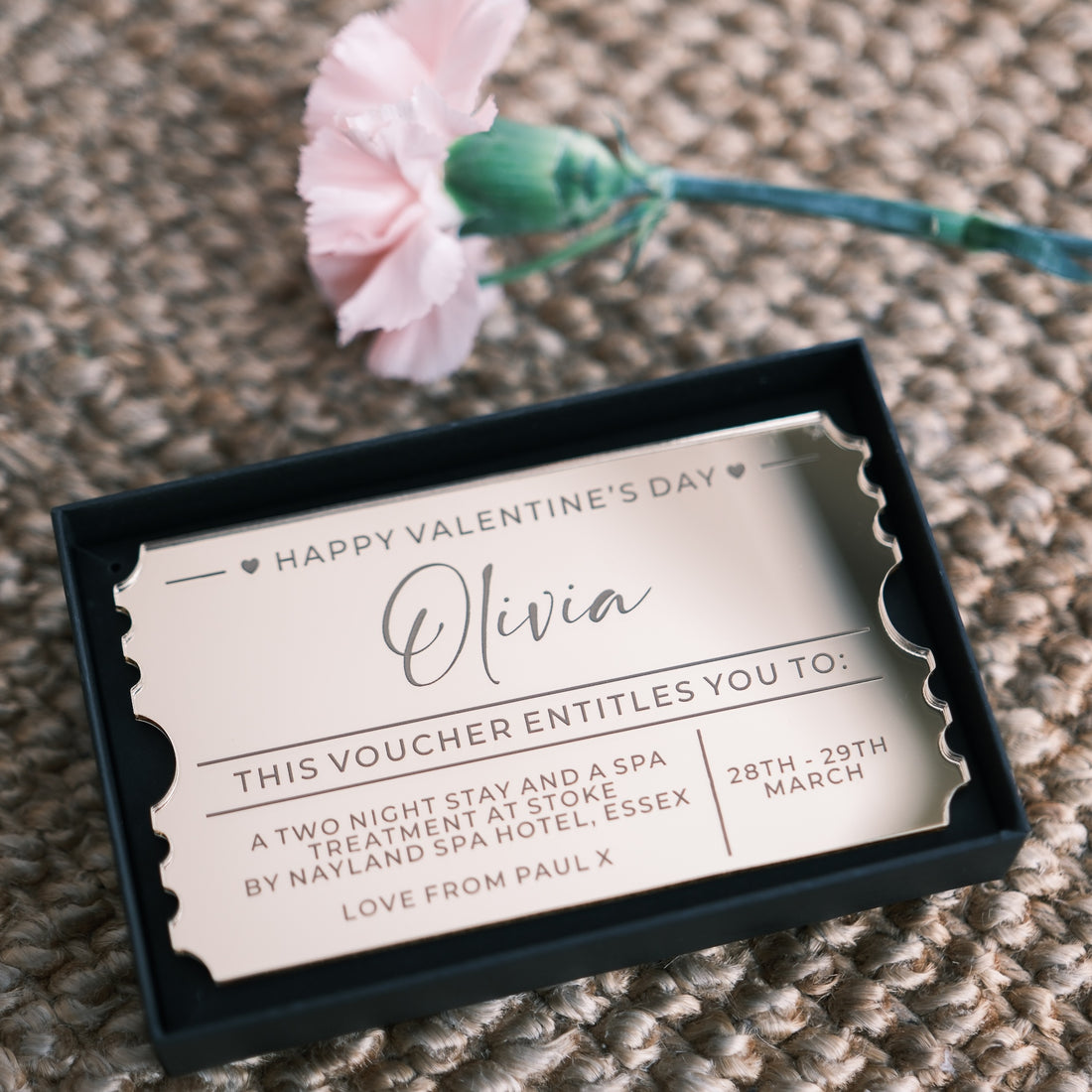 Valentine Surprise Ticket