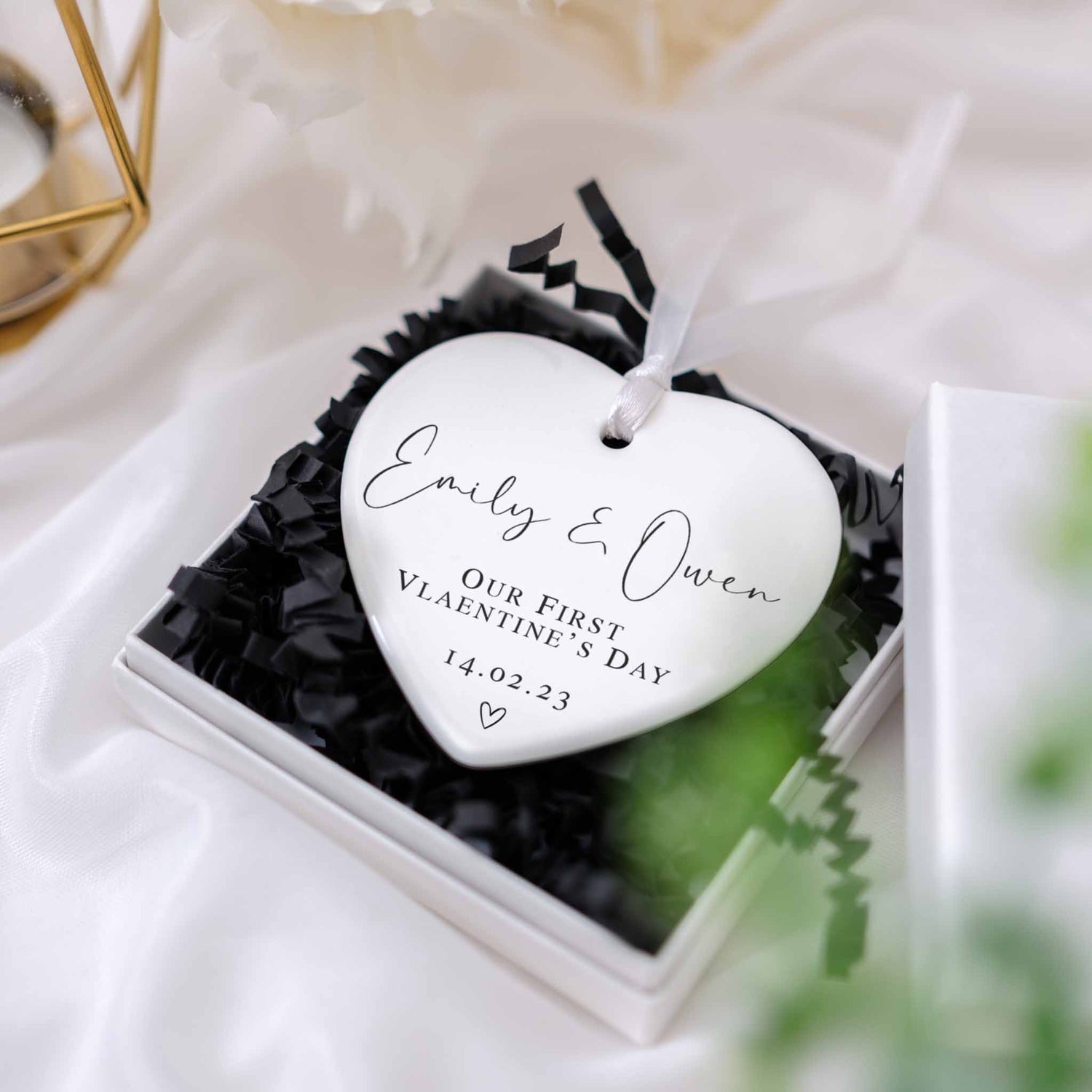 Personalised First Valentines Couples Gift No Thanks