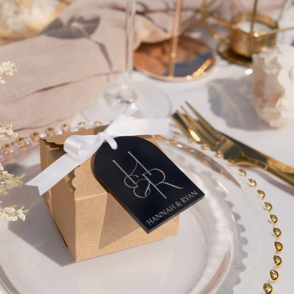 Wedding favour boxes