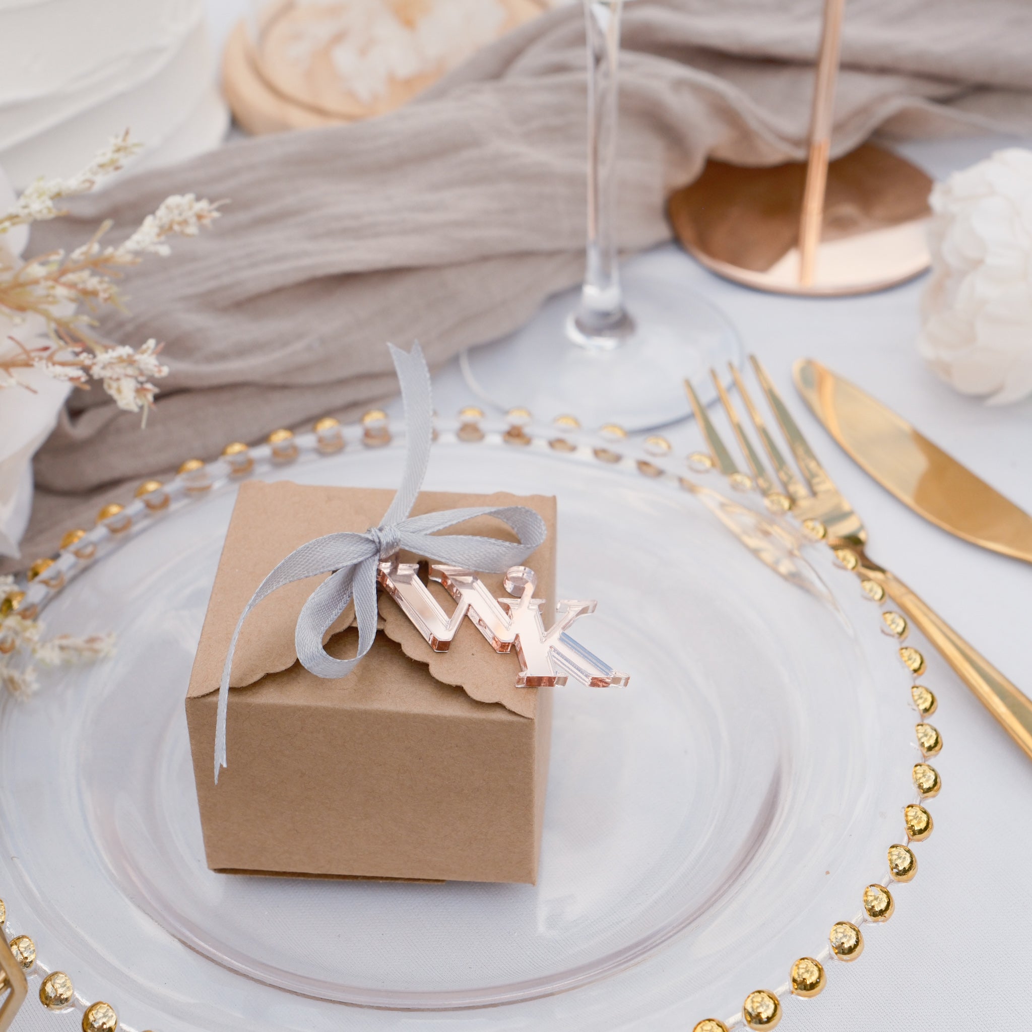 Wedding favour tag