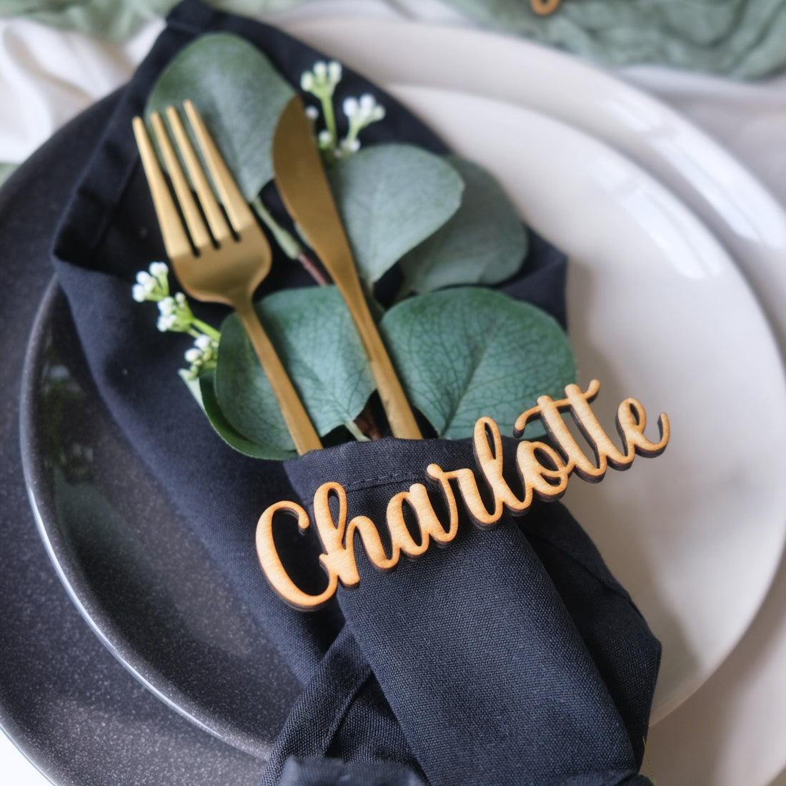 Wedding name tags