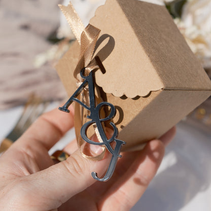 Wedding favour tags