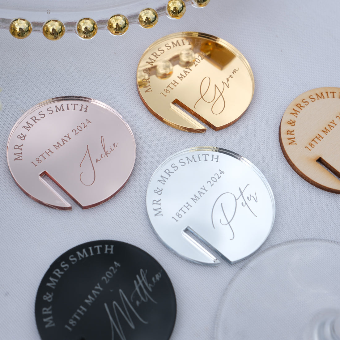 Wedding Favour Name Tags