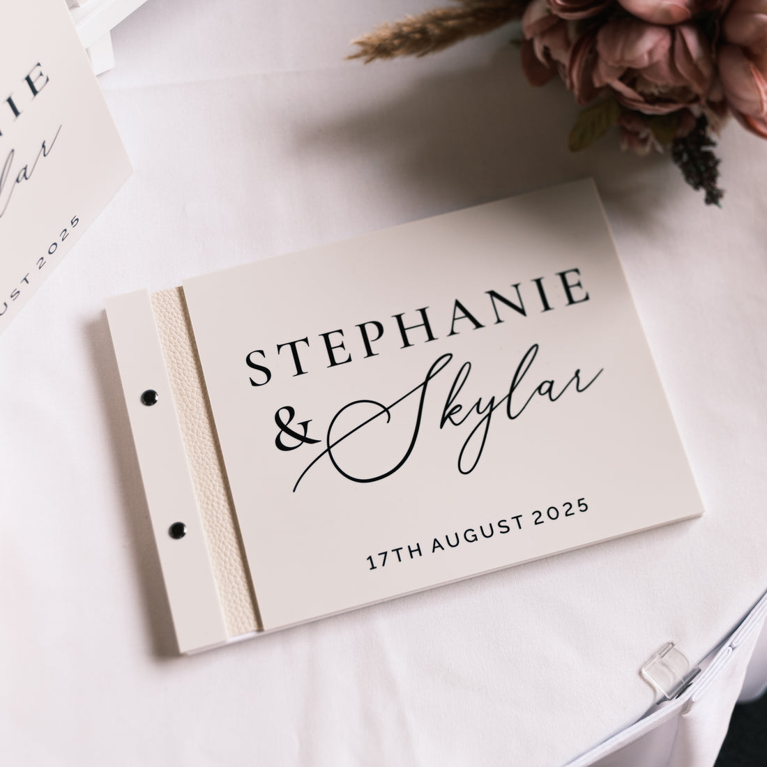 Wedding guestbook