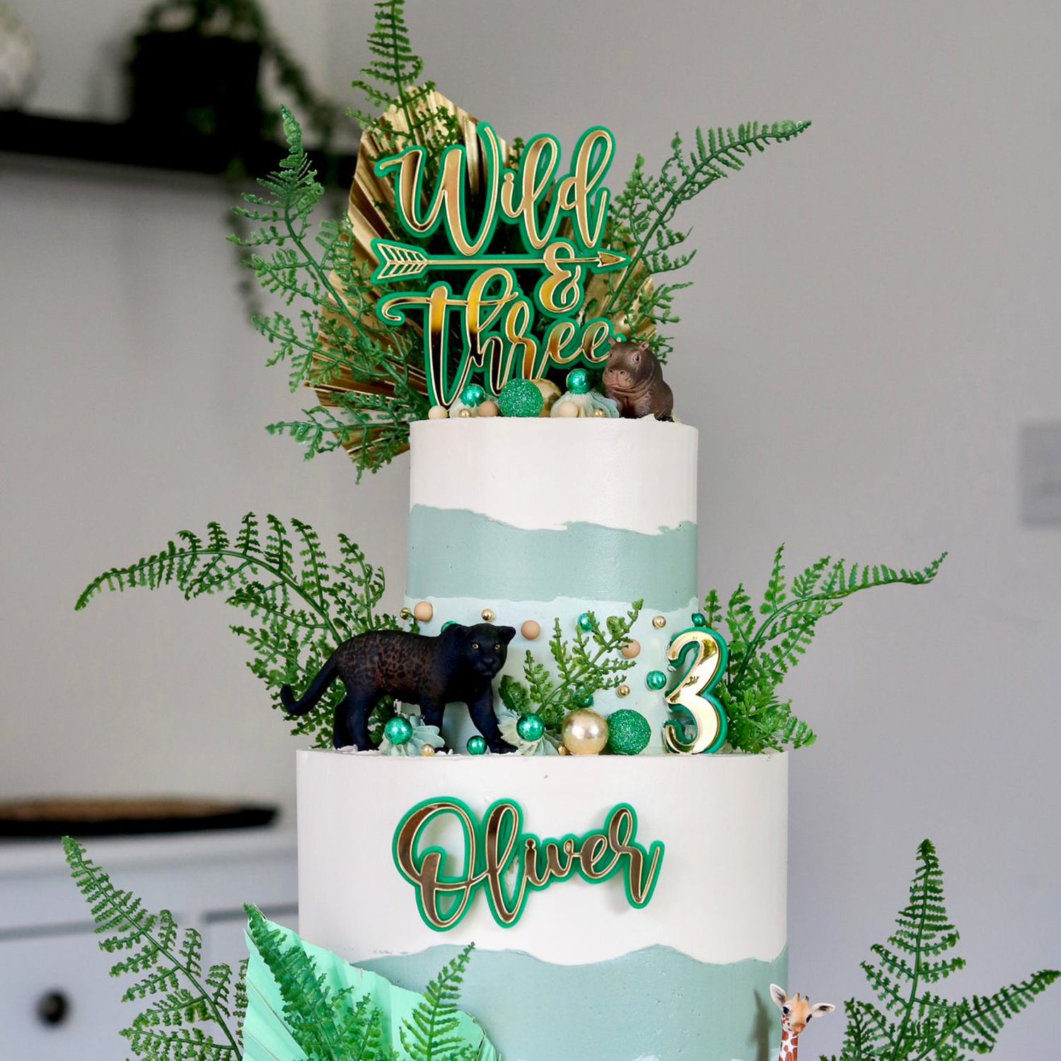 wild cake topper