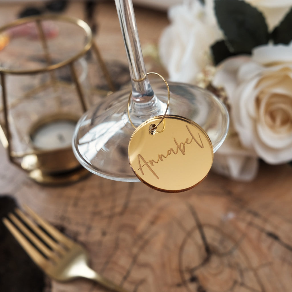 Custom wine glass tags 2025