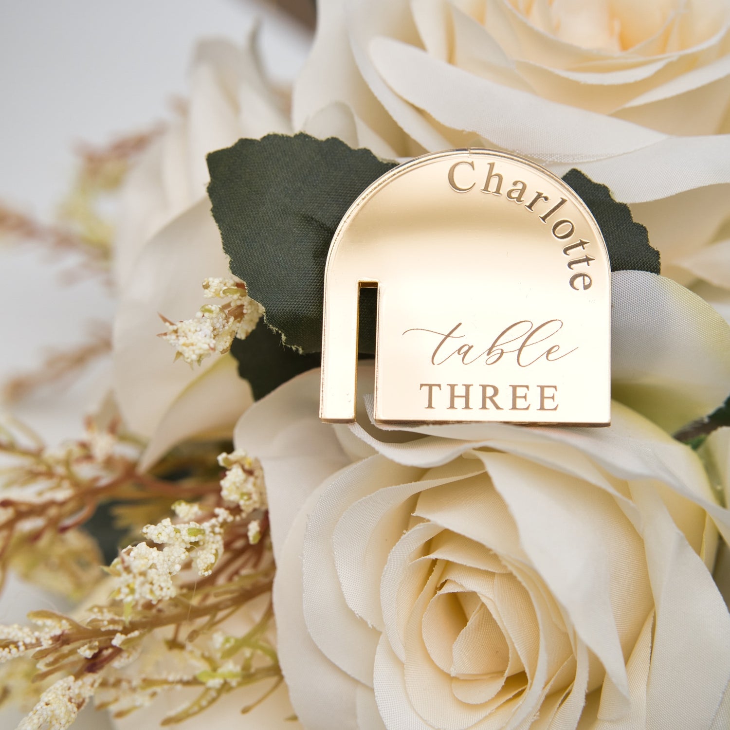 Seating Card with Table Number