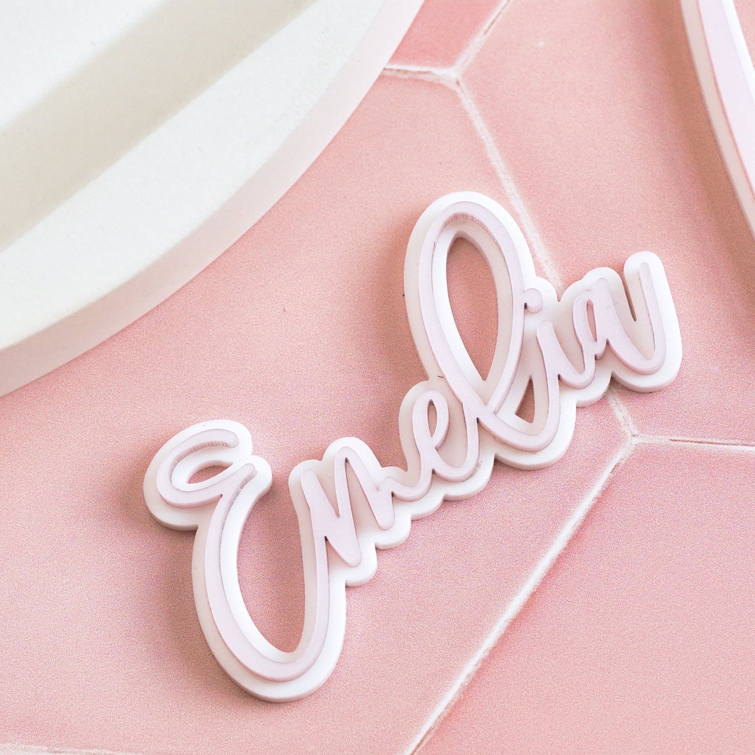 Double Layer Name Charm