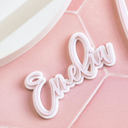 Double Layer Name Charm