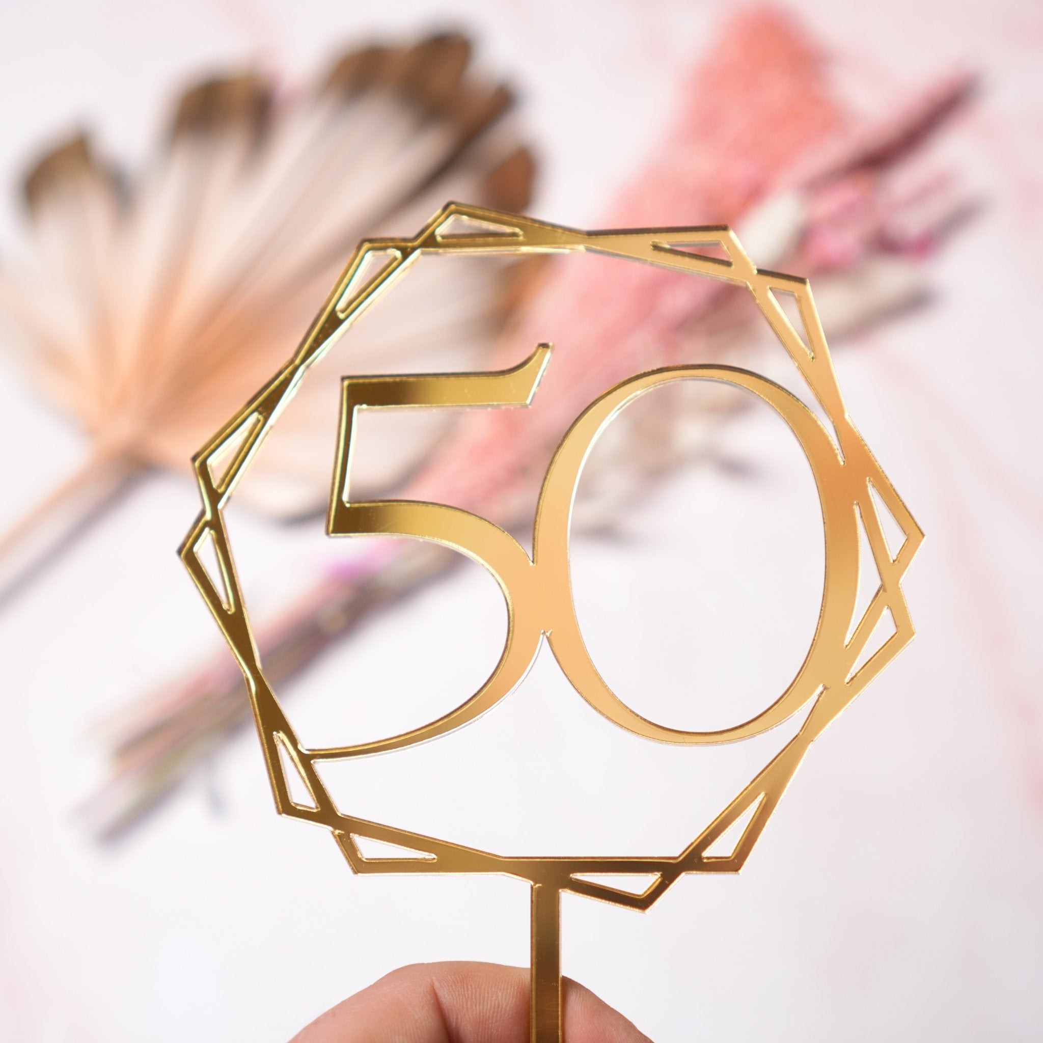 Age cake topper