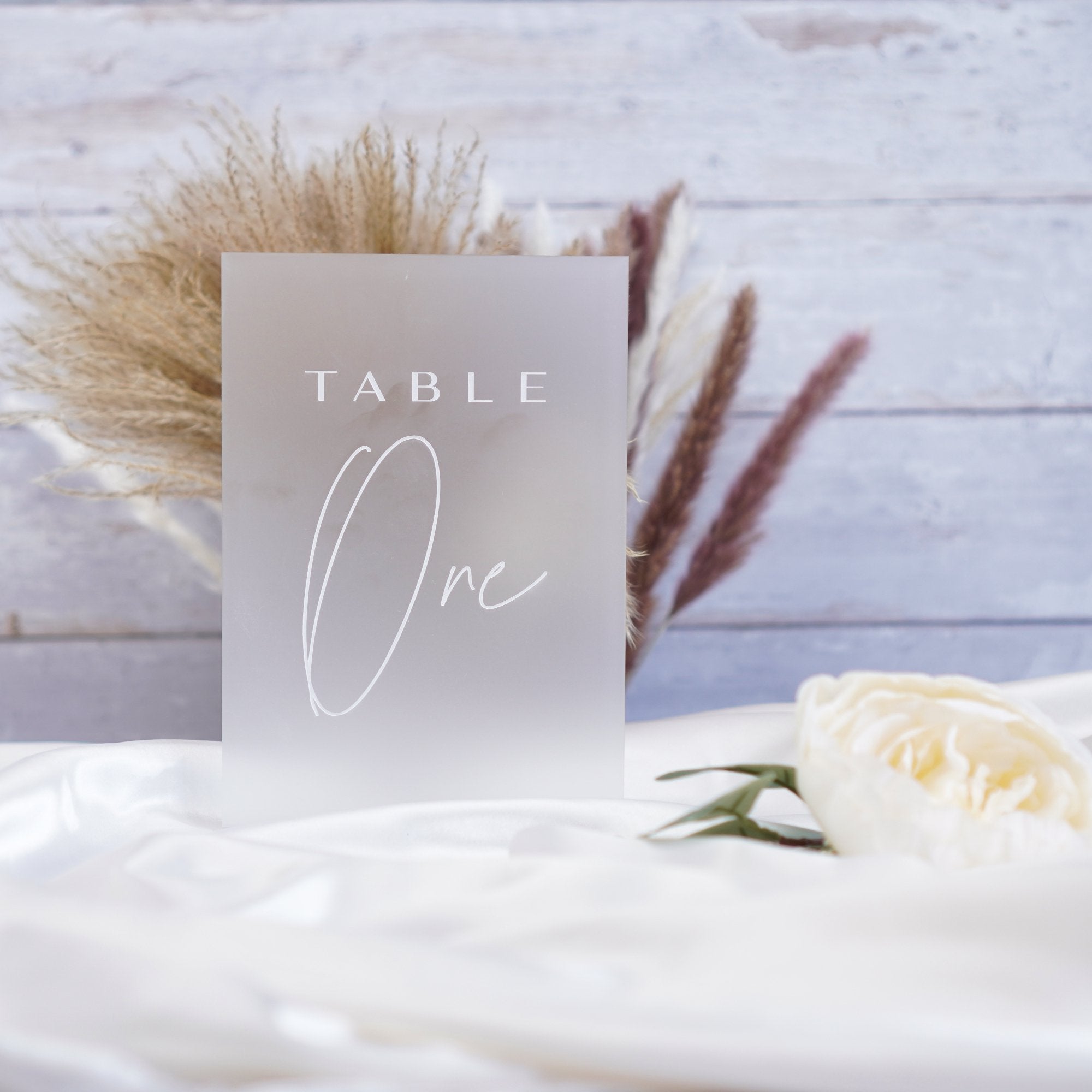 Wedding Table Numbers With Stand by Inketch – inketch