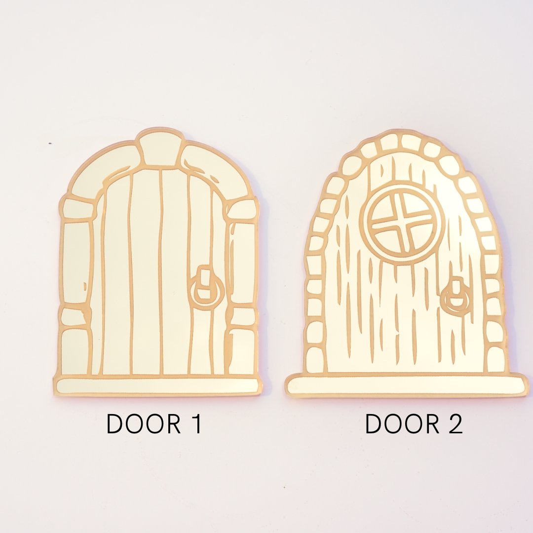 Fairy Door Cake Topper set
