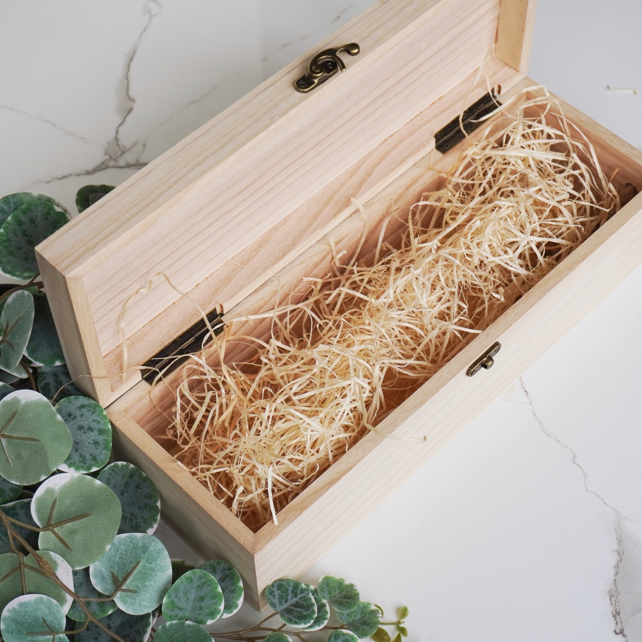 Wooden wine box