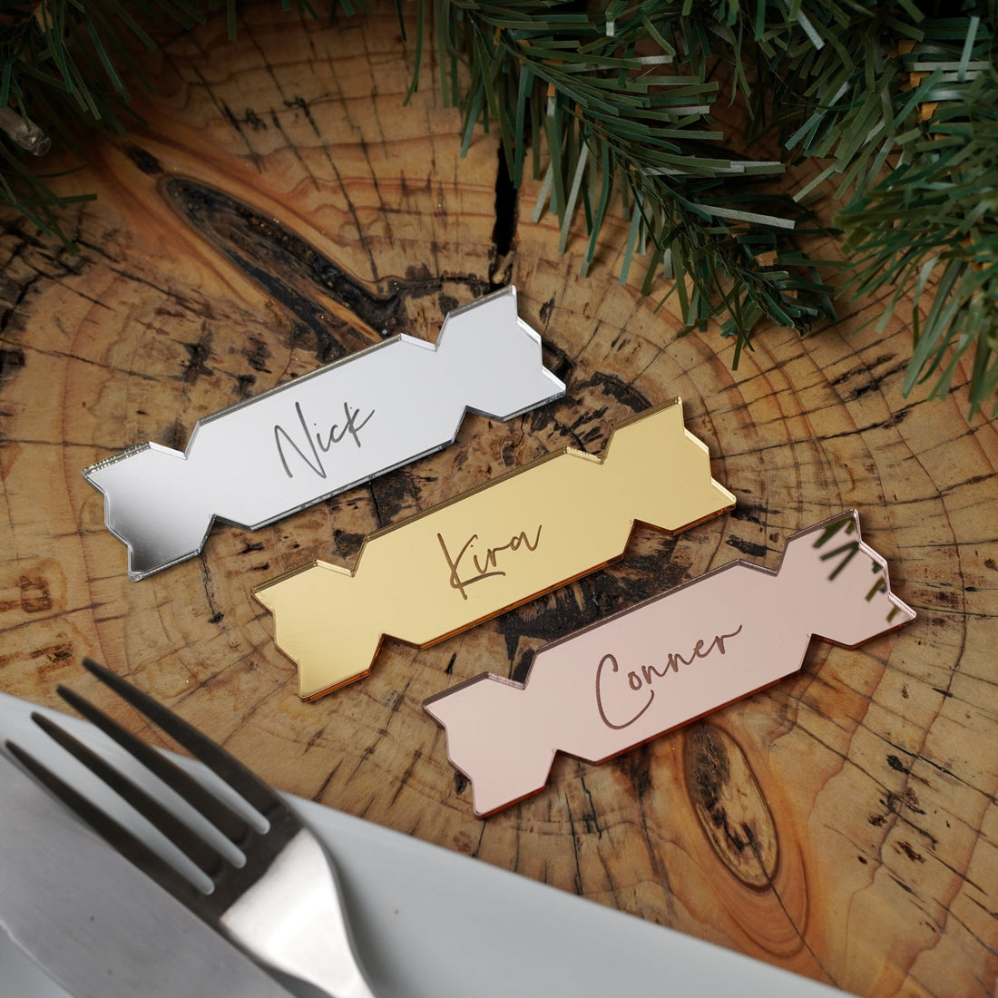 Christmas cracker place names