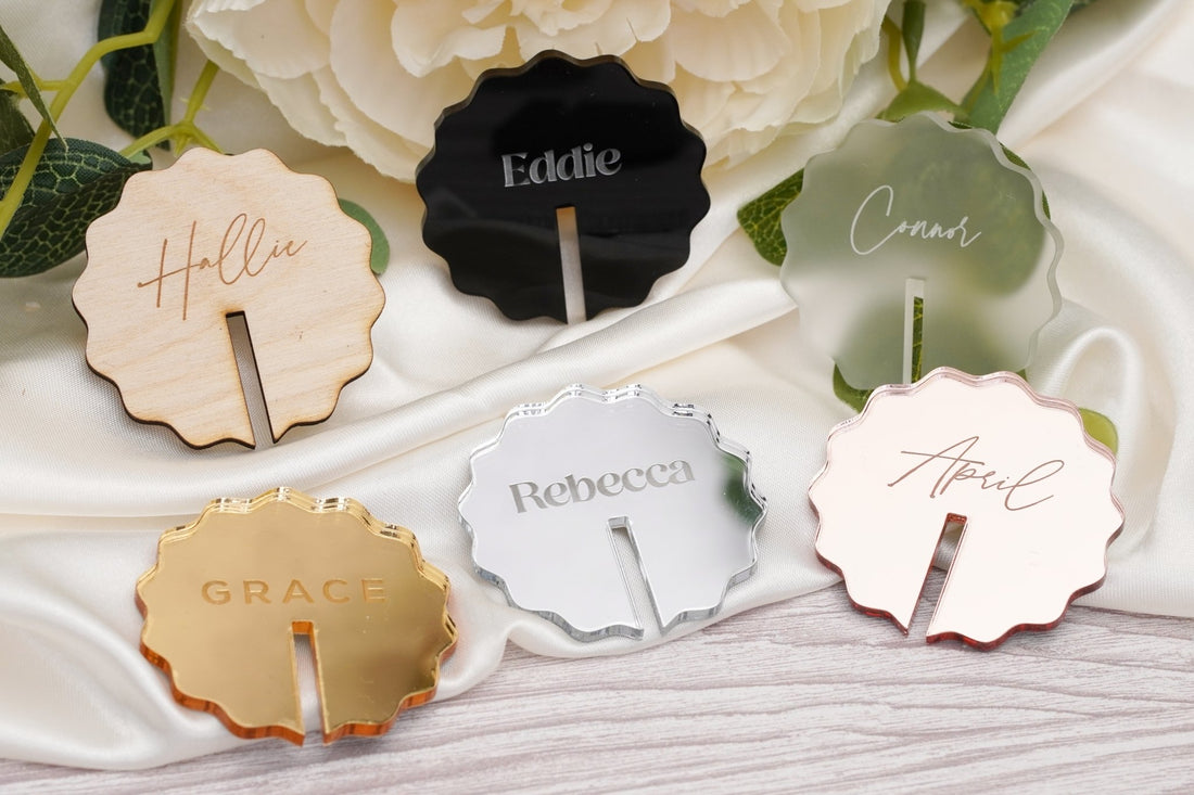 Personalised Glass Charm 